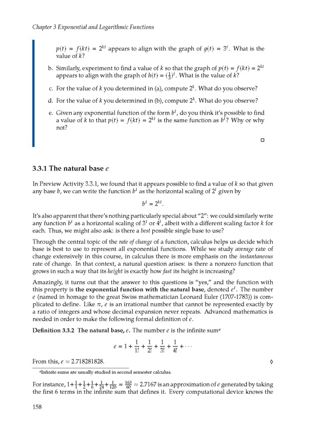 Active Preparation for Calculus - Page 158